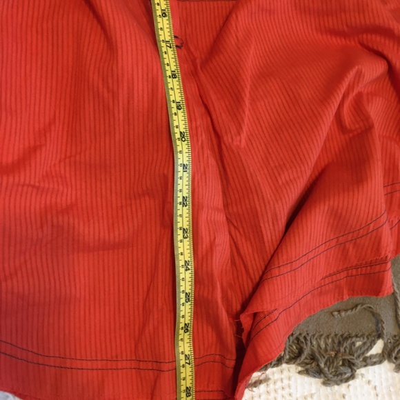 Free People “Black Tie Tux” Top in Tiger Red - Picture 13 of 13